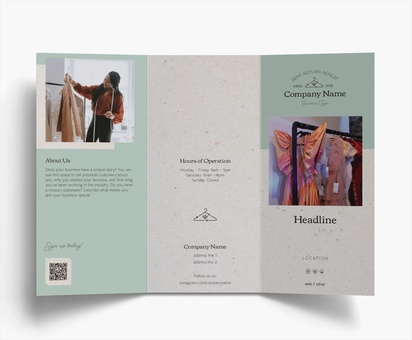 Design Preview for Design Gallery: Retail & Sales Flyers and Pamphlets, Tri-fold DL