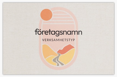 Förhandsgranskning av design för Designgalleri: Sommar Extratjocka visitkort, Standard (85 x 55 mm)
