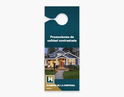 Vista previa del diseño de Galería de diseños de colgador para puerta para sector inmobiliario, Pequeño