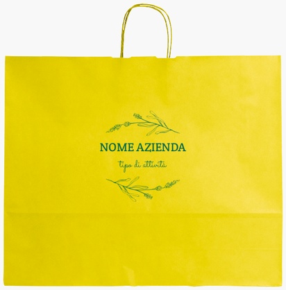 Anteprima design per Galleria di design: sacchetti di carta stampa monocolore per parrucchieri, XL (54 x 14 x 45 cm)