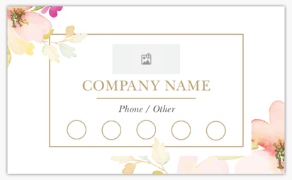 Design Preview for Design Gallery: Hair Salons Standard Business Cards, Standard (91 x 55 mm)