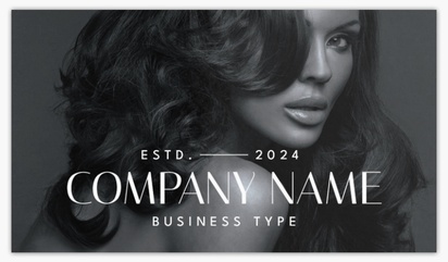 Design Preview for Beauty Consulting & Pampering Glossy Business Cards Templates, Standard (3.5" x 2")