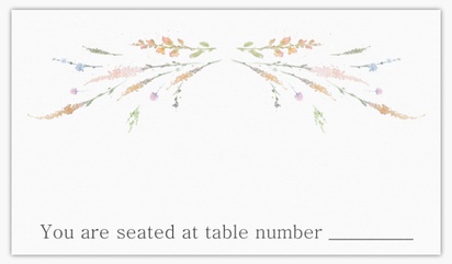 A wildflowers romance white gray design for Summer