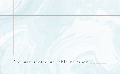 Design Preview for Design Gallery: Nautical Place Cards, Standard (91 x 55 mm)