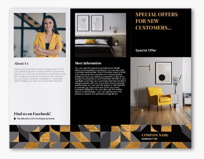 Design Preview for Design Gallery: Furniture & Home Goods Custom Brochures, 8.5" x 11" Z-fold