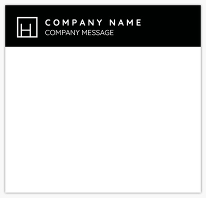 Design Preview for  Custom Post-it Notes® Templates, 3" x 3"