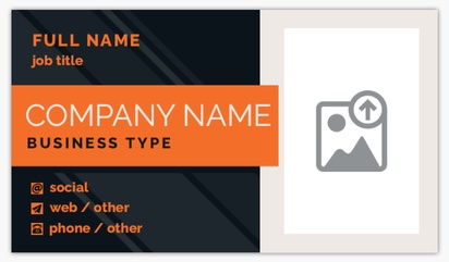 Design Preview for Technology Ultra Thick Business Cards Templates