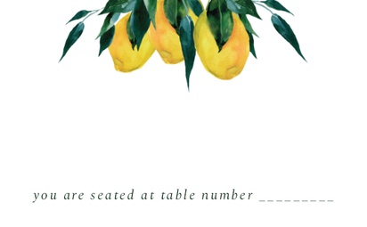 Design Preview for Design Gallery: Greenery Place Cards, Standard (91 x 55 mm)