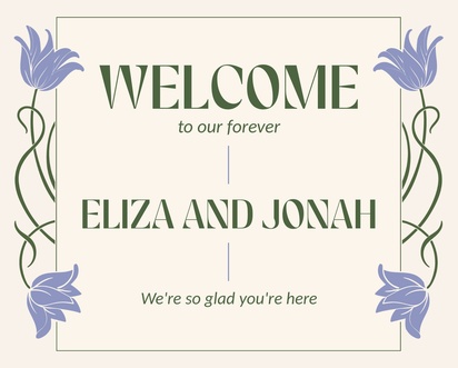 Design Preview for Foam Board Wedding Signs, 16" x 20"