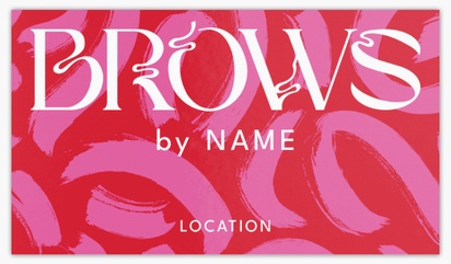 A brows brows  by red pink design