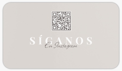 Un guión síguenos diseño gris blanco para Elegante