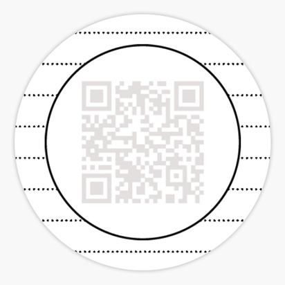 Designvorschau für Designgalerie: Etiketten auf Rolle, Circle 4 x 4 cm