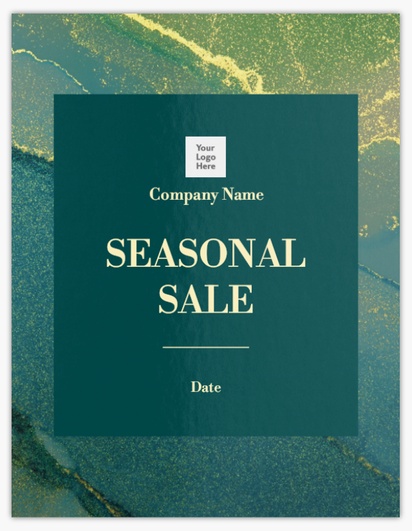 A seasonal sale holiday sale gray green design for Holiday with 1 uploads