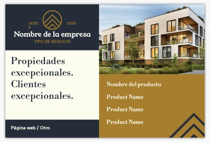 Un condominio administrador de propiedades diseño marrón crema para Moderno y sencillo con 1 imágenes