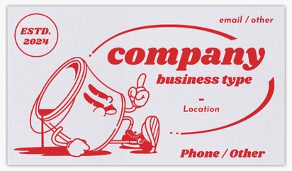 Design Preview for Retro & Vintage Linen Business Cards Templates, Standard (3.5" x 2")