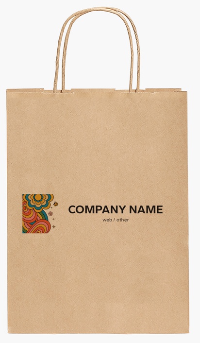 Design Preview for Design Gallery: Bold & Colourful Paper Bags, 27.5 x 20.5 x 11 cm