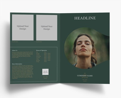 Design Preview for Design Gallery: Massage & Reflexology Folded Leaflets, Bi-fold A4 (210 x 297 mm)