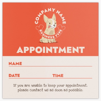 Design Preview for Design Gallery: Animals Square Business Cards