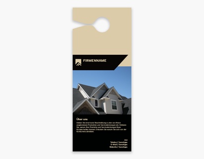 Designvorschau für Designgalerie: Türhänger Modern & Einfach, Groß