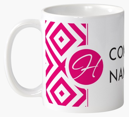 Design Preview for Design Gallery: Bags & Accessories Personalised Mugs, 325 ml  Wrap-around