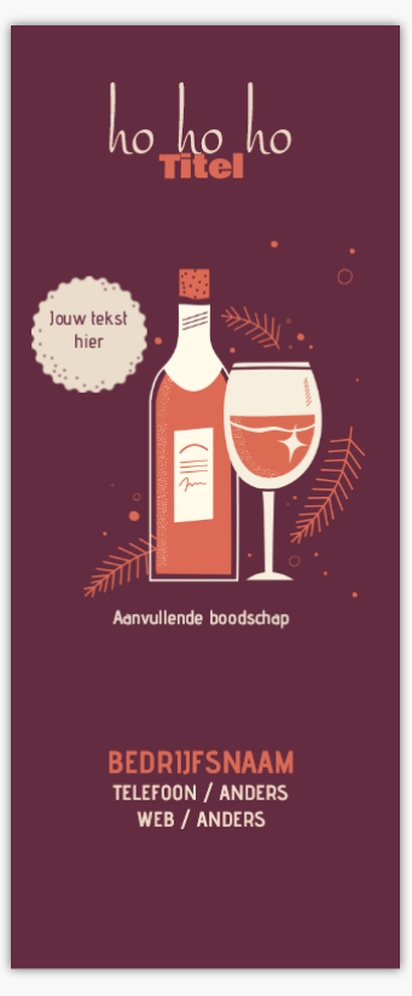 Voorvertoning ontwerp voor Ontwerpgalerij: Bier, wijn en sterkedrank Roll-up banners, 85 x 206 cm Economy