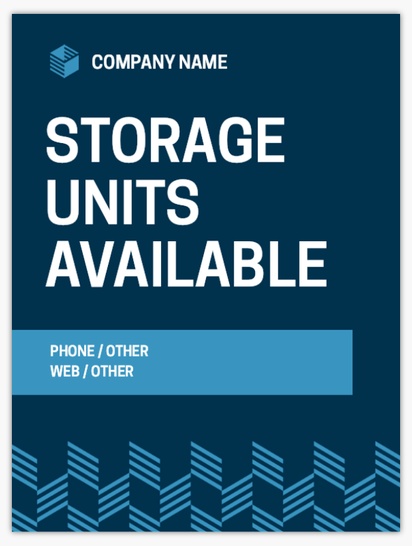 Design Preview for Removals & Storage Posters Templates, 18" x 24"