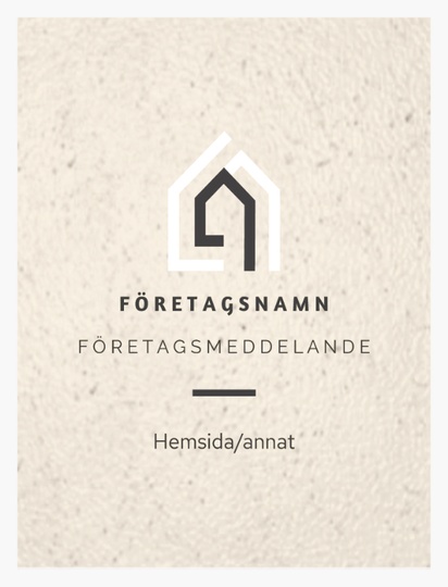 Förhandsgranskning av design för Designgalleri: Fastigheter Etiketter på rulle, Rektangulärt 4 x 3 cm
