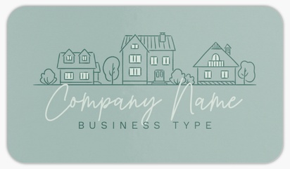 Design Preview for Design Gallery: Real Estate Appraisal & Investments Rounded Corner Business Cards, Standard (3.5" x 2")