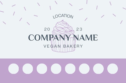 Design Preview for Design Gallery: Sweet Shops Natural Uncoated Business Cards