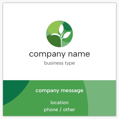 Design Preview for Templates for Construction, Repair & Improvement Standard Name Cards , Square (65 x 65 mm)