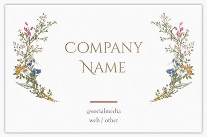Design Preview for Design Gallery: Event Planning & Entertainment Metallic Business Cards