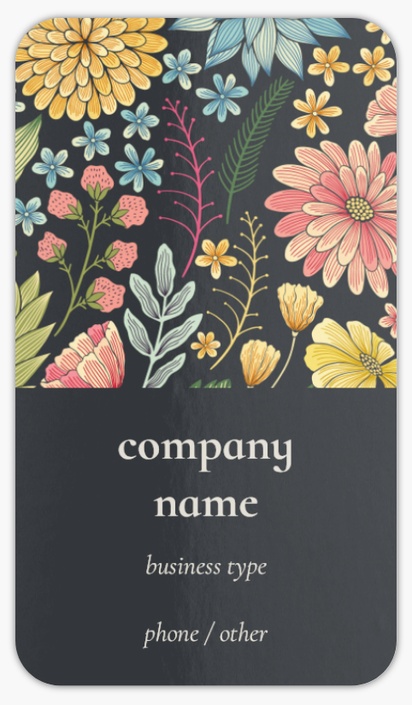 Design Preview for Gift & Party Shops Rounded Corner Business Cards Templates, Standard (3.5" x 2")