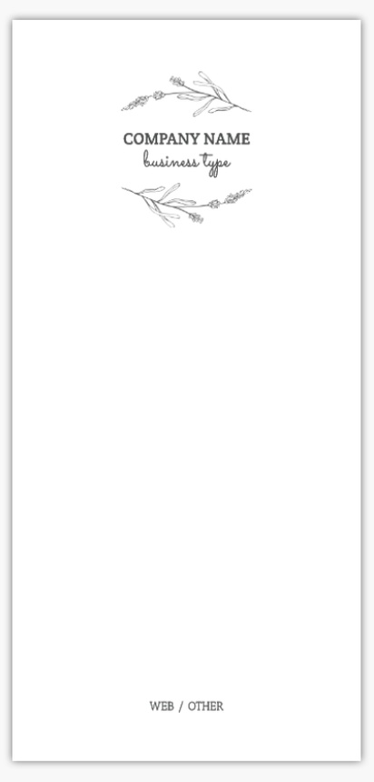 Design Preview for Design Gallery: Art & Entertainment Notepads