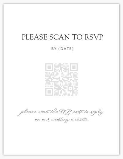 Design Preview for Design Gallery: RSVP Cards, 13.9 x 10.7 cm