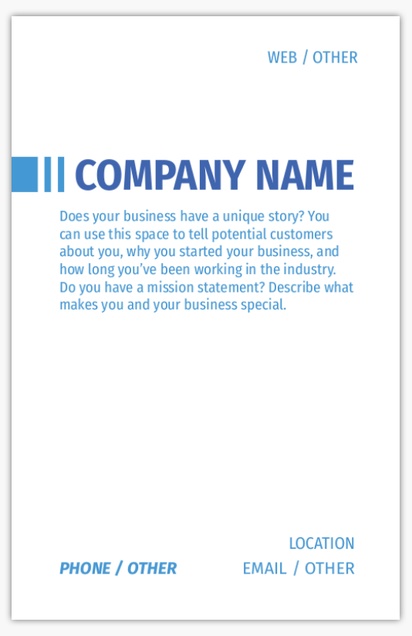 Design Preview for Business Services Postcards Templates, 5.5" x 8.5"