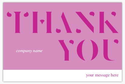 A thank you thanks pink purple design for Art & Entertainment