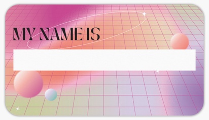 Design Preview for Design Gallery: Graphic Design Name Tags