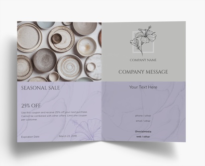 Design Preview for Design Gallery: Folded Leaflets, Bi-fold A4 (210 x 297 mm)