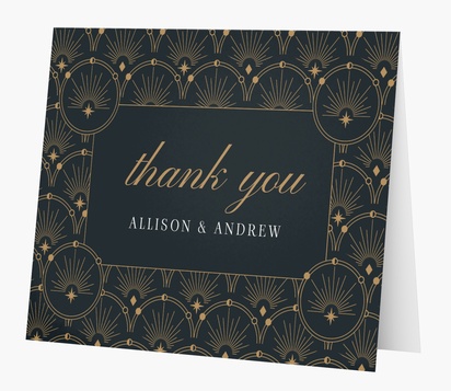 Design Preview for  Thank You Cards: Designs & Templates, Folded
