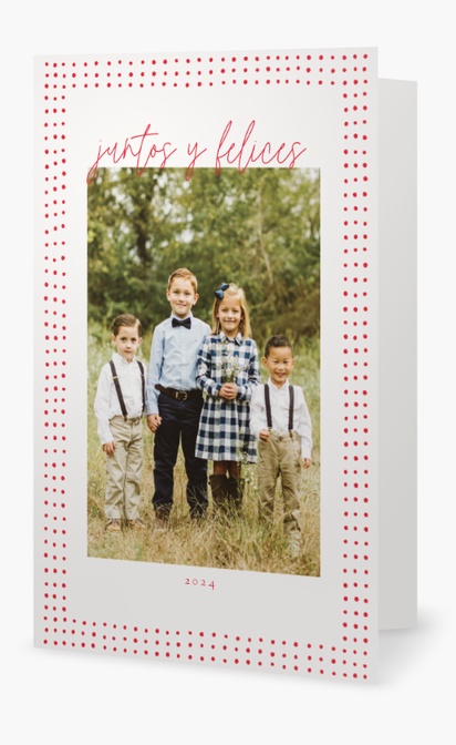 Vista previa del diseño de Postales navideñas, 18,2 x 11,7 cm  Plegada