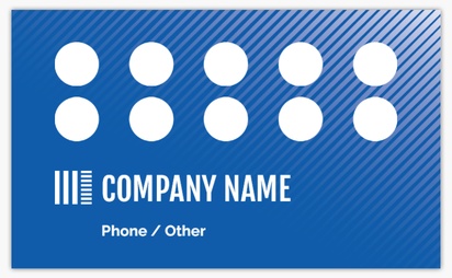 Design Preview for Design Gallery: Interest Groups Standard Business Cards, Standard (91 x 55 mm)