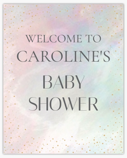 Design Preview for Design Gallery: Baby Posters, 16" x 20"
