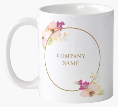 Design Preview for Design Gallery: Florists Custom Mugs, 325 ml  2 Sided