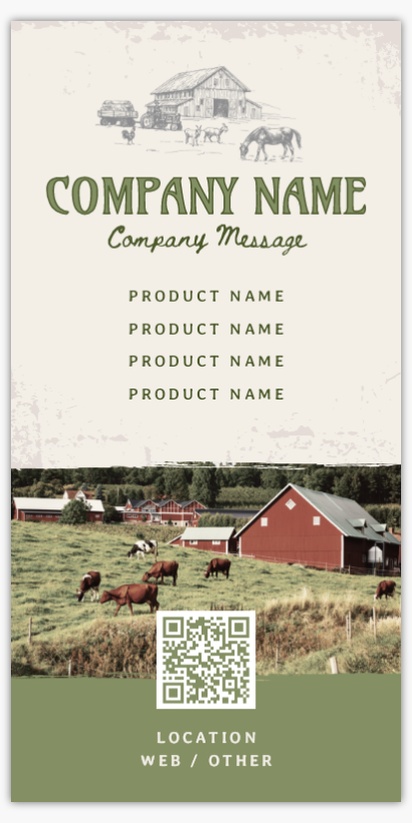 Design Preview for Design Gallery: Farmers Market Vinyl Banners, 122 x 244 cm