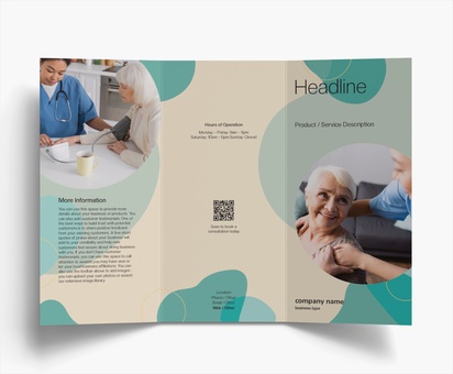 Design Preview for Design Gallery: Nursery Schools Flyers & Leaflets, Tri-fold DL (99 x 210 mm)