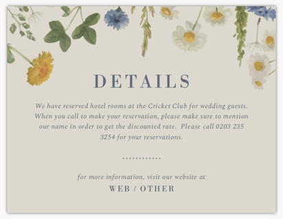 Design Preview for Wedding Enclosure Cards