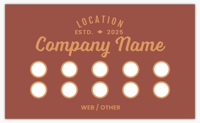 Design Preview for Design Gallery: Clothing Loyalty Cards, Standard (91 x 55 mm)