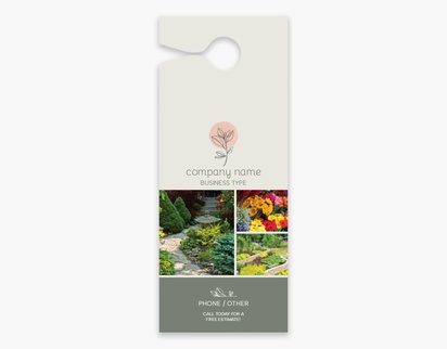 Design Preview for Design Gallery: Floral Door Hangers, Large