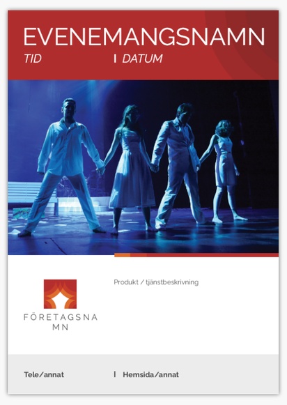 Förhandsgranskning av design för Designgalleri: Dans & koreografi Foamexskyltar, A3 (297 x 420 mm)