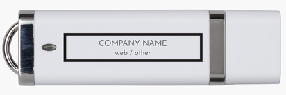 Design Preview for Design Gallery: Modern & Simple USB Stick 8 GB